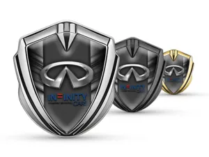 Infiniti Emblem Fender Abzeichen High-End Look Drift Stil